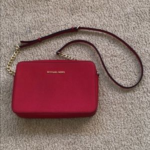Red Rectangle Michael Kors Bag